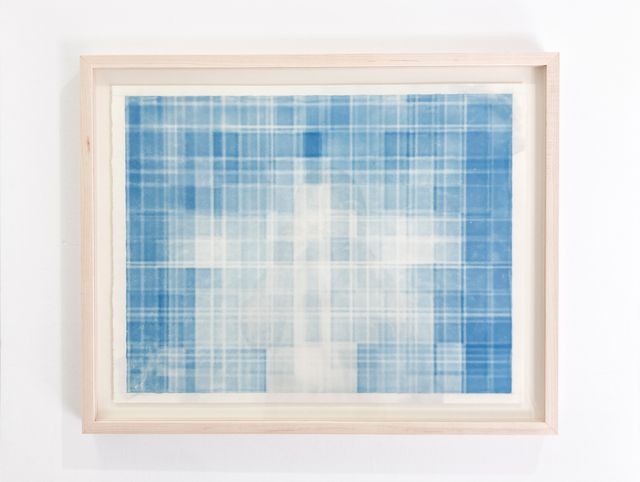 Image of artwork titled "Blue print" by Saori Miyake