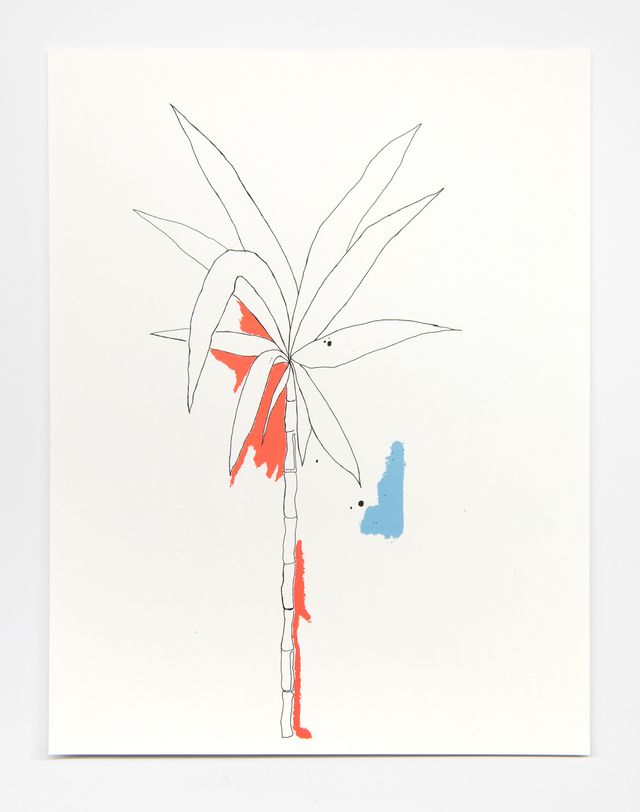 Image of artwork titled "Harold Ancart, Tony Cokes, Julien Creuzet, Erik Parker, Mosie Romney, Uman" by White Columns 2023 Print Portfolio