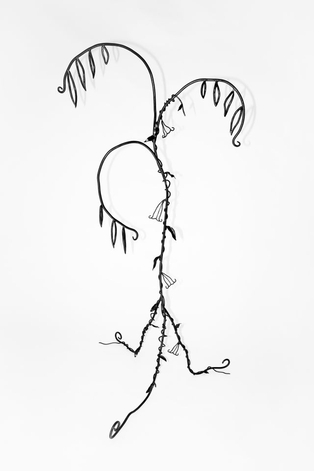 Image of artwork titled "Worshipping at the Alter of the Willow (Where I Stopped and Smoked a Cigarette and Thought About This Mortal Coil)" by Lane  Walkup