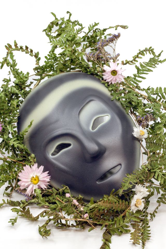 Image of artwork titled "Mask - Roos" by Charles Degeyter
