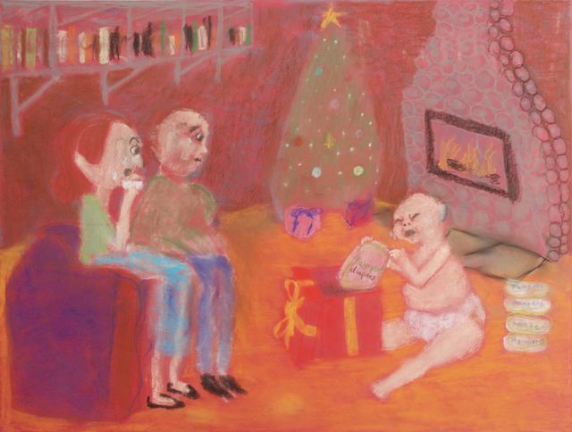 Image of artwork titled "Diapers for Christmas" by Nick Payne