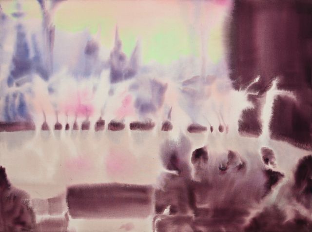 Image of artwork titled "Wheatstacks (End of Summer)" by JULIA GARCÍA