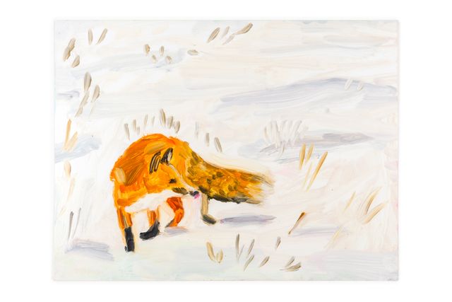 Image of artwork titled "Fox in Snow" by Mari Eastman