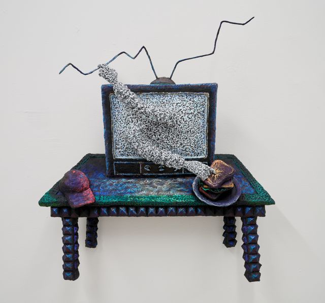 Image of artwork titled "TV Static" by Eamon Monaghan