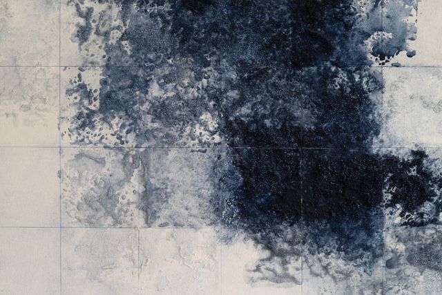 Image of artwork titled "Untitled (grey blue)" by G. Rosa-Rey