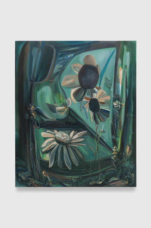 Image of artwork titled "Green Morpho" by Sarah Bedford