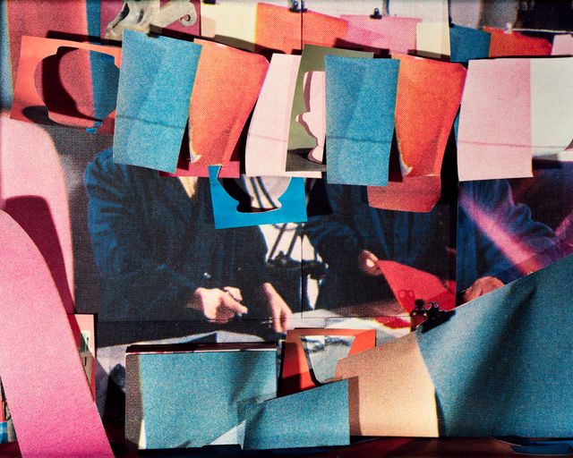 Image of artwork titled "Hanging Paper" by Xi Li