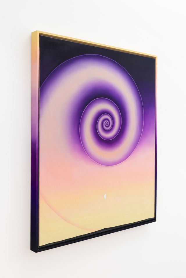 Image of artwork titled "Curvature (Purple)" by Emily  Weiner