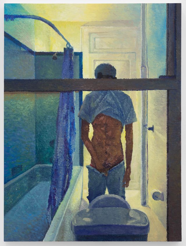 Image of artwork titled "Bathroom Within The Window" by Li Wang