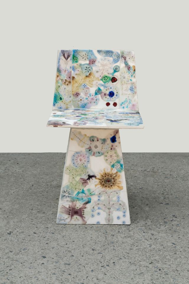 Image of artwork titled "The Sky Contained My Garden Chair" by Isabel Rower