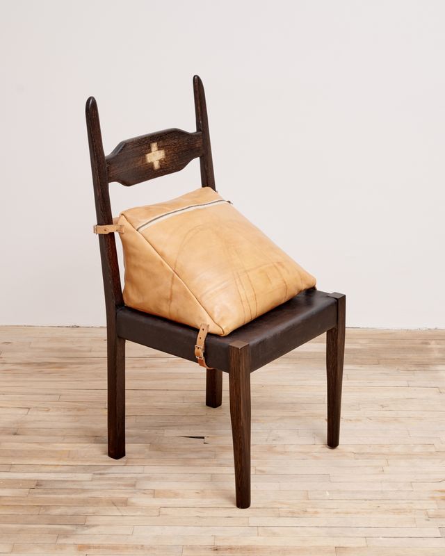Image of artwork titled "Wedge Chair (Amidst a Blackout)" by Colin Knight