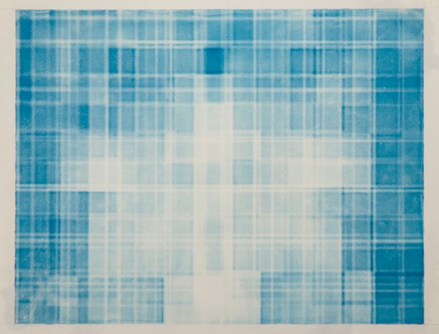 Image of artwork titled "Blue print" by Saori Miyake