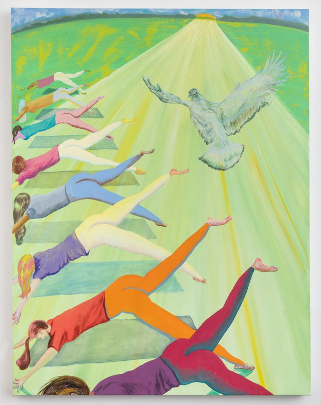 Image of artwork titled "Yoga Heaven" by Maggie Ellis