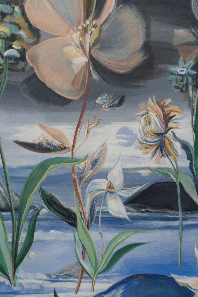 Image of artwork titled "Above the Fog and Sea" by Sarah Bedford