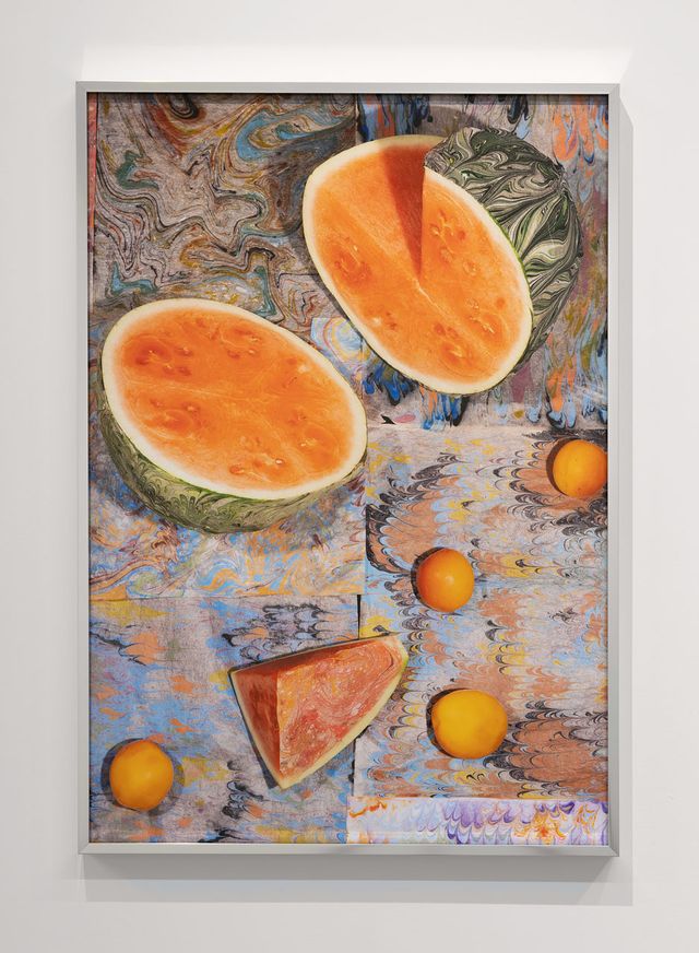 Image of artwork titled "Marbled Watermelon" by Svava Tergesen