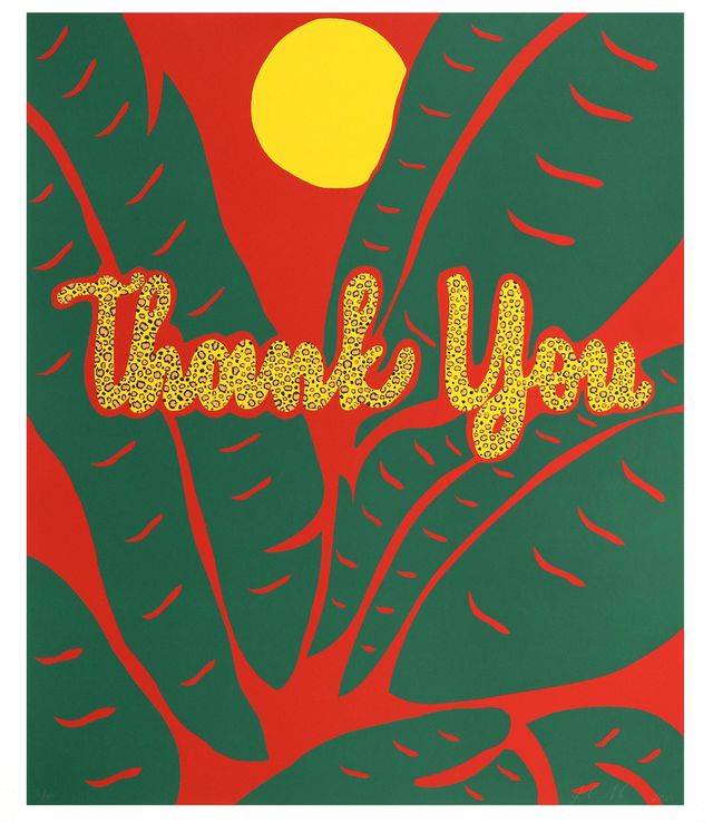 Image of artwork titled "Thank You (White Columns)" by Joel Mesler