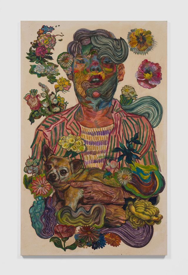 Image of artwork titled "My dog's name is Galaxy Kimchi" by Ken Gun Min