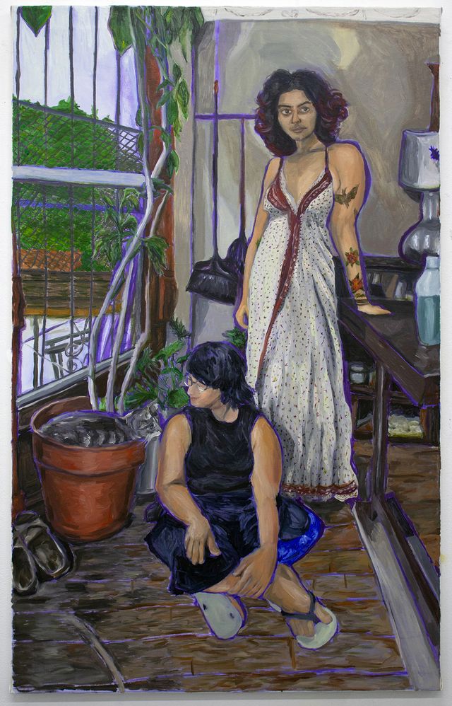 Image of artwork titled "Lorelle and Kristiana" by Natalie Ortiz
