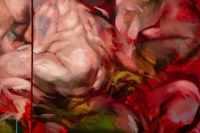 Image of artwork titled "Red Sky at Night" by Eleanor Johnson