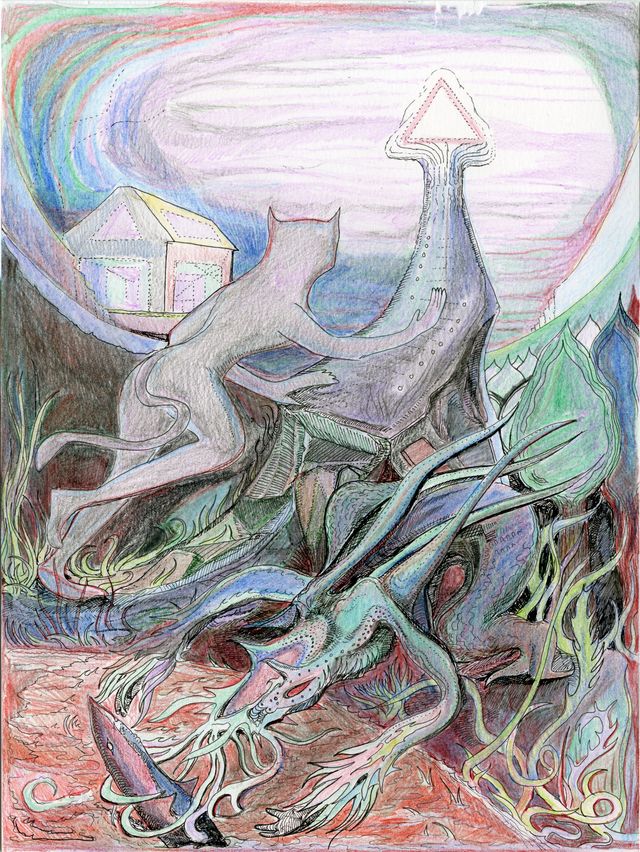 Image of artwork titled "Larper’s Habitat" by Max Razdow