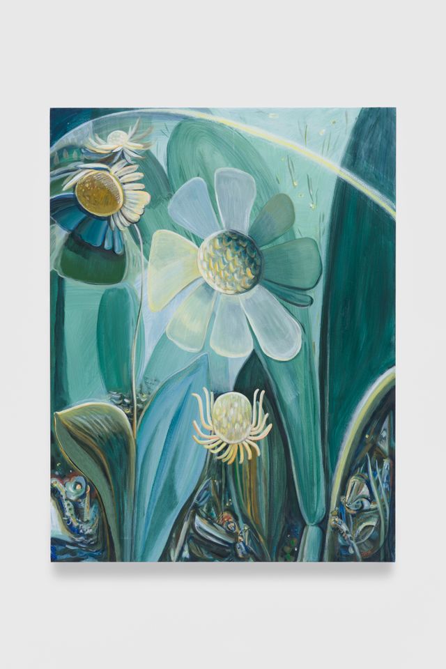 Image of artwork titled "Snowcap Daisy" by Sarah Bedford