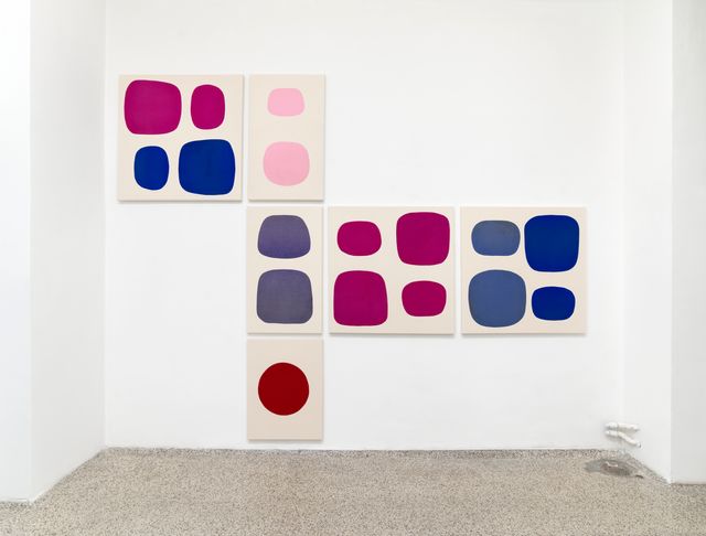 Image of artwork titled "OCW10KMCPH (Cobalt blue and magenta). " by Per Lunde  Jørgensen