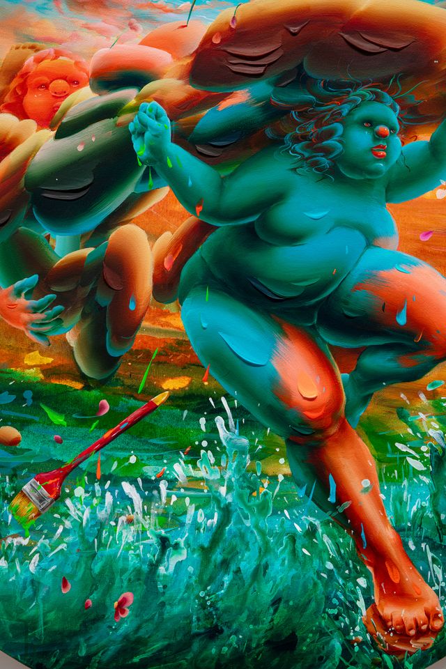 Image of artwork titled "Not Soft, But Flow" by Hyegyeong Choi