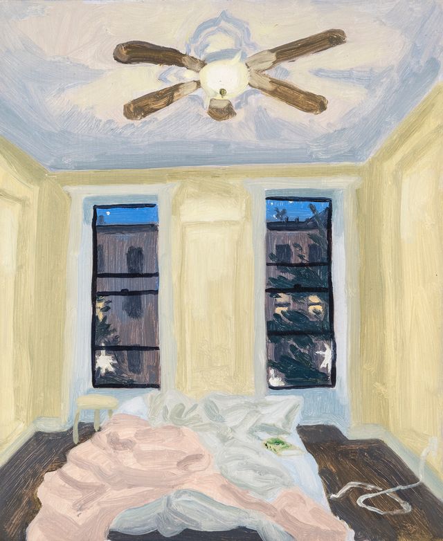 Image of artwork titled "Bedroom, Bedstuy II" by Claudia Keep