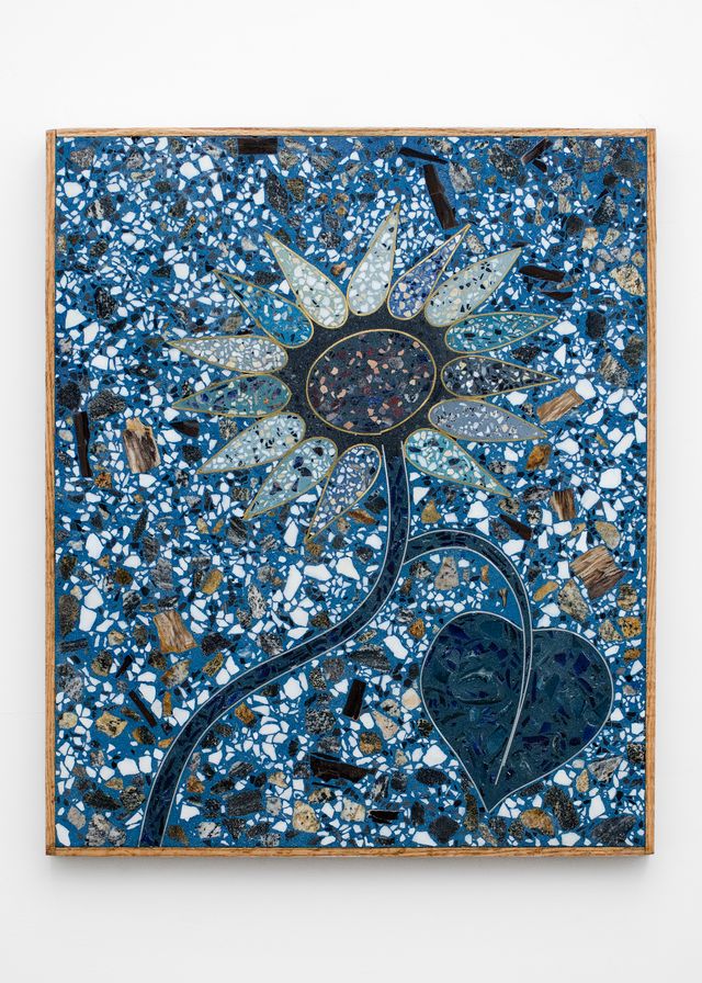 Image of artwork titled "Blue Period Sunflower" by Ficus Interfaith