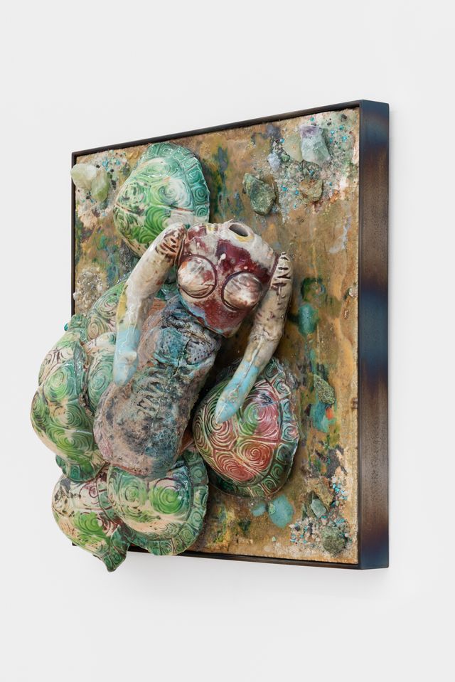 Image of artwork titled "Mother of Stilts" by Kris Lemsalu