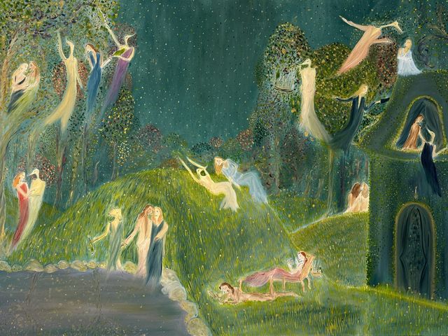 Image of artwork titled "A New World" by Danielle Kosann