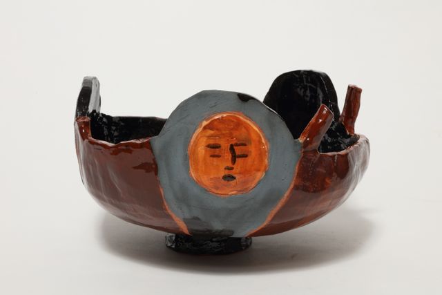 Image of artwork titled "Head fruit bowl" by Monica Kim Garza