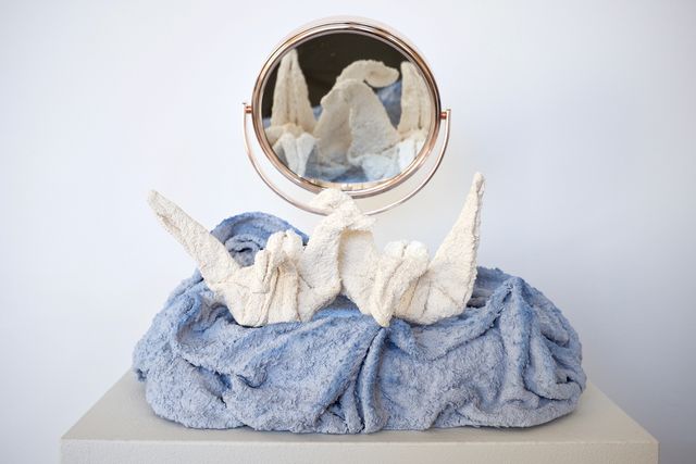 Image of artwork titled "Crane Dance" by Olivia Zubko