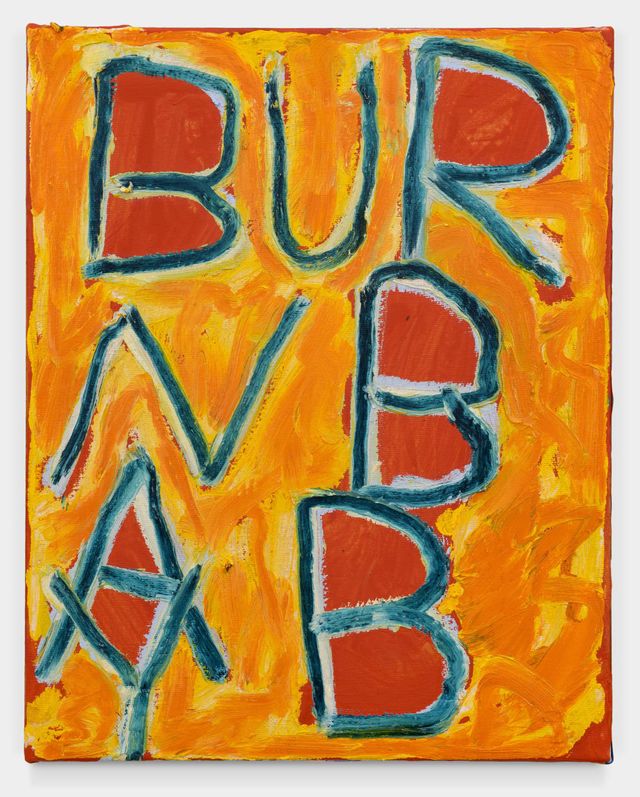 Sam Jablon, <em>Burn Baby</em>, 2019. Courtesy of Ballon Rouge Collective, Brussels.