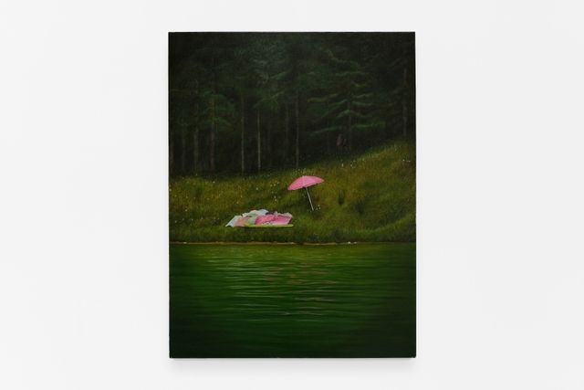 Image of artwork titled "Clearing" by Kat Lowish