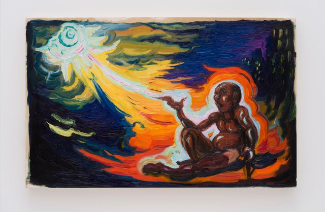 Image of artwork titled "Moonlight and Beggar " by Tiago  Carneiro da Cunha