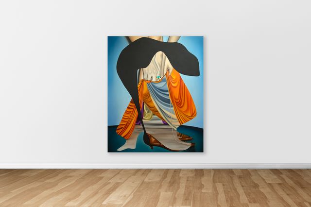 Image of artwork titled "Pero tengo la conciencia tranquila" by Melissa  Ríos