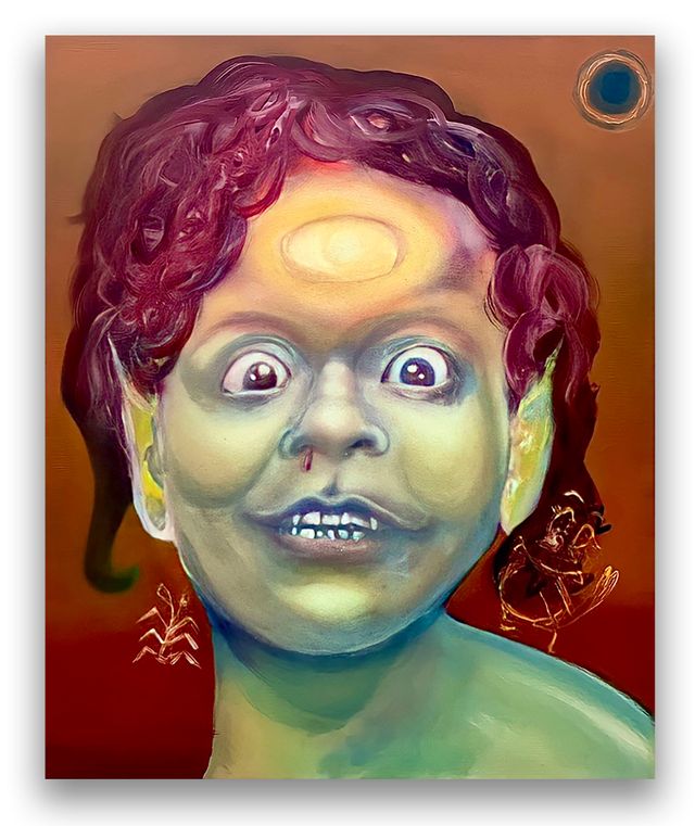 Image of artwork titled "and still no wiser than before" by Taína Cruz