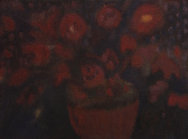 Image of artwork titled "Dark FLowers" by Darby Milbrath