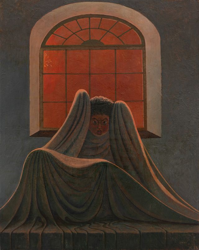 Image of artwork titled "Racket" by Bingqing Yan