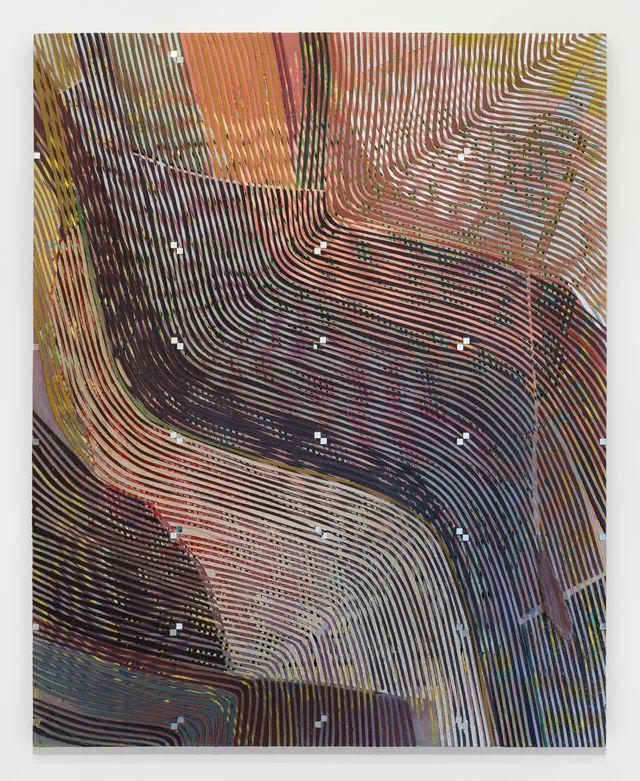 Image of artwork titled "my heart was beating like a pillow fight (Andrea Gibson)" by Addison Wolff