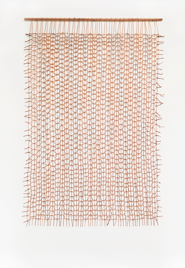 Image of artwork titled "Modulaciones: Gasa con trama flotante" by Ximena  Garrido-Lecca