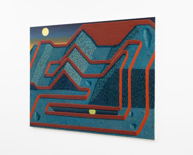 Image of artwork titled "Blue Ridge" by Jonathan Ryan