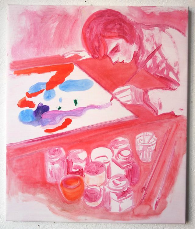 Image of artwork titled "Untitled (painting)" by Isabelle  Fein