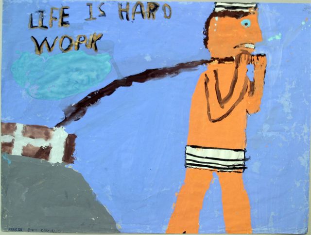 Fabrizio Cavallo
"Life"
Age 8
American Embassy School
New Delhi, India