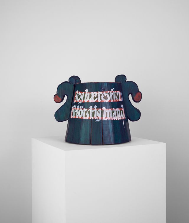 Image of artwork titled "Jeg baeres frem (I am Presented)" by Lars Korff Lofthus