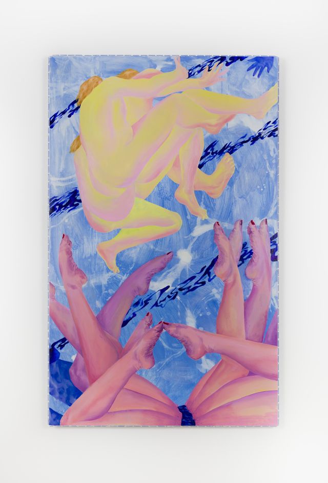 Image of artwork titled "Floating, Syncing, Drowning" by Rosabel Rosalind