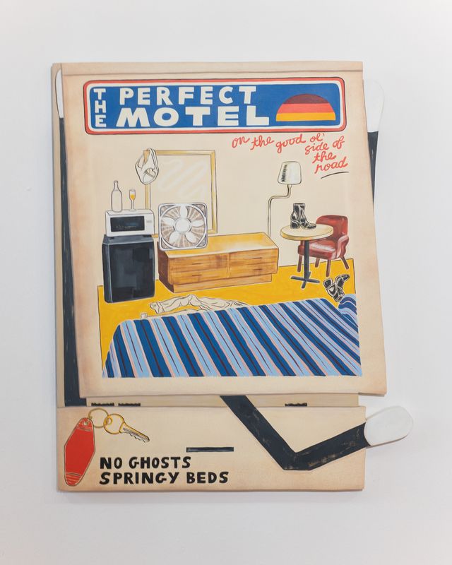 Image of artwork titled "The Perfect Motel Matchbook" by Kelly Breez