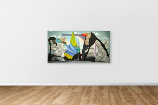 Image of artwork titled "Existir nuevamente" by Melissa Ríos