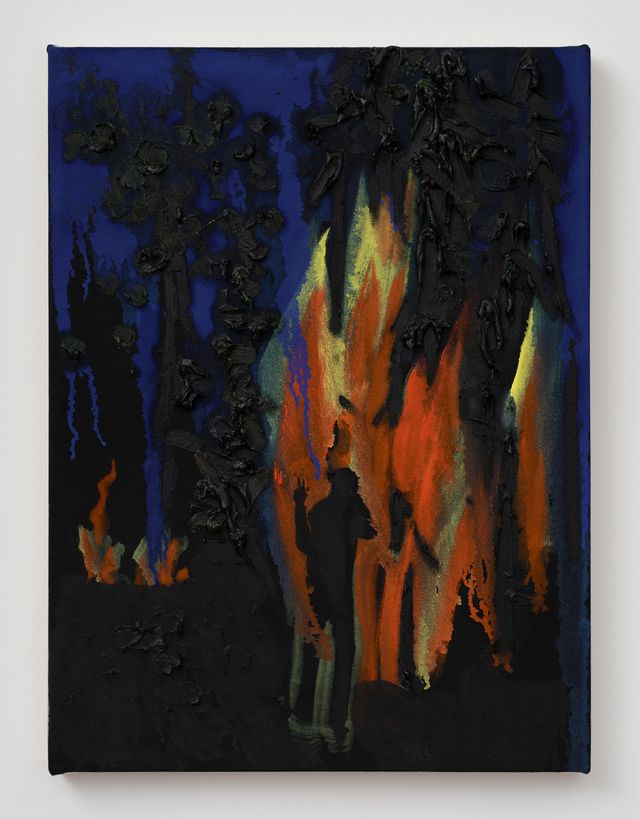 Image of artwork titled "Idiot" by Kim  Dorland